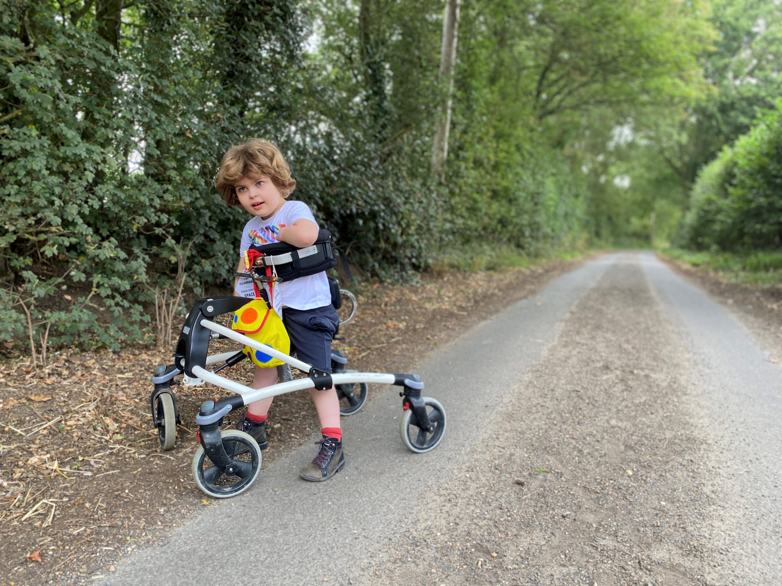 Mummy, that boy is too old to be in a pushchair…